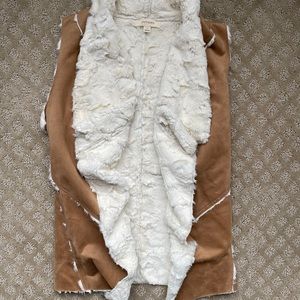 Shearling vest